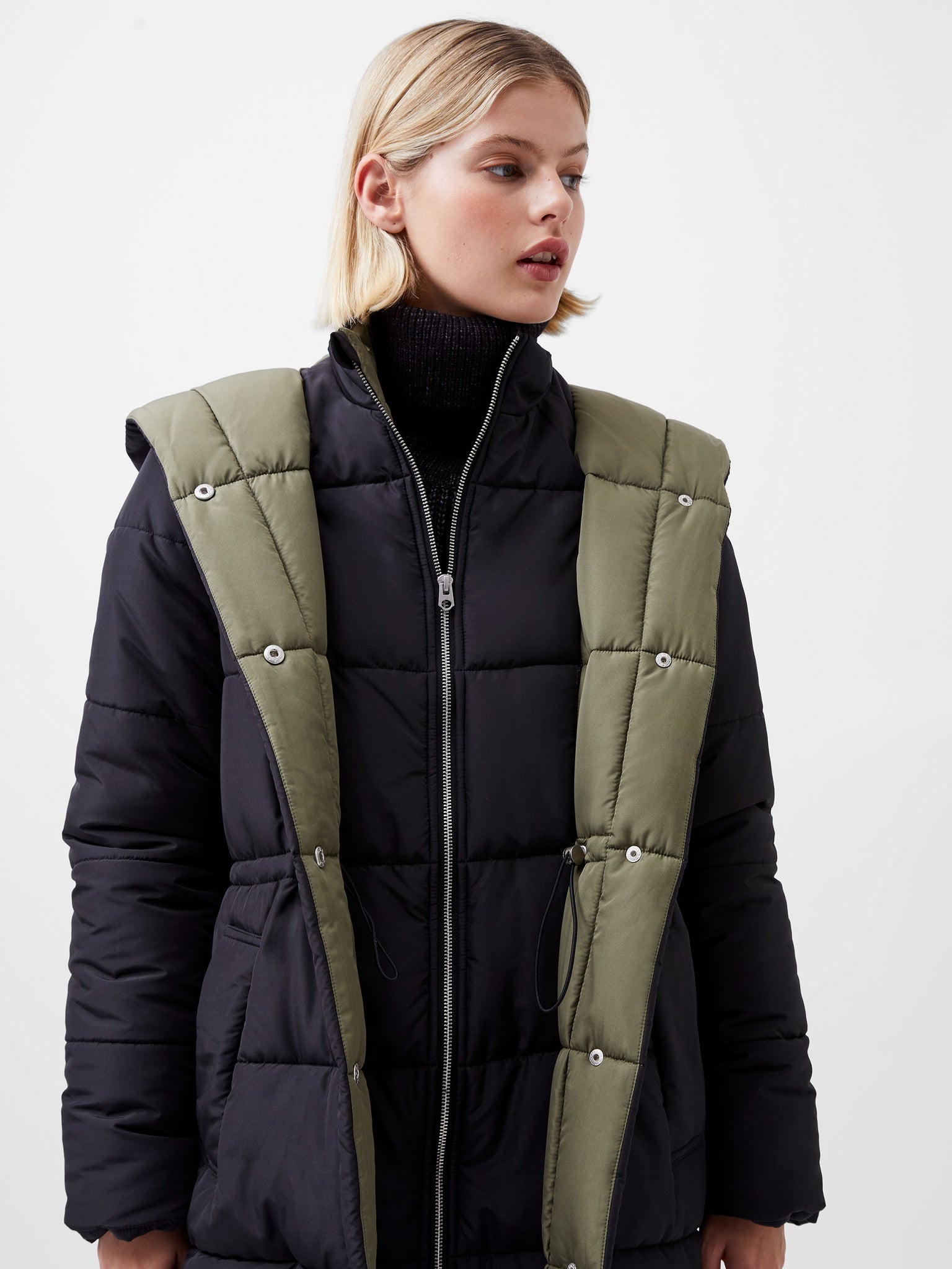 Auden Double Front Puffer Coat | French Connection