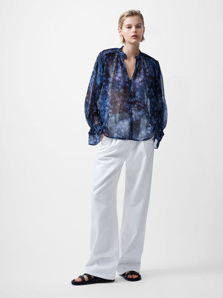 Dawn Recycled Hallie Crinkle Blouse | French Connection