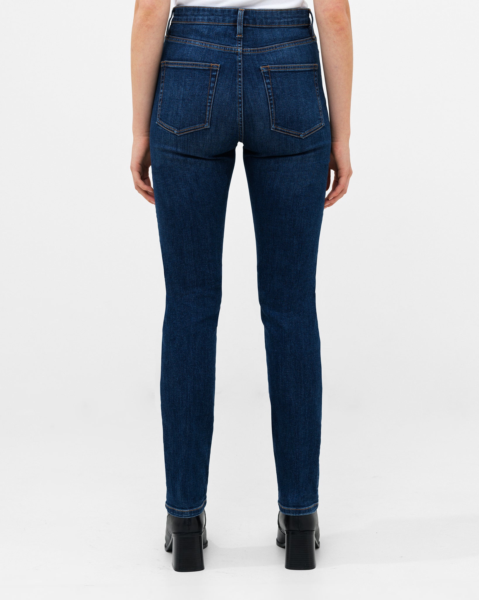 Stretch Denim Cigarette Fit Full Length Jeans | French Connection