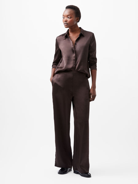 Irina Satin Trousers | French Connection