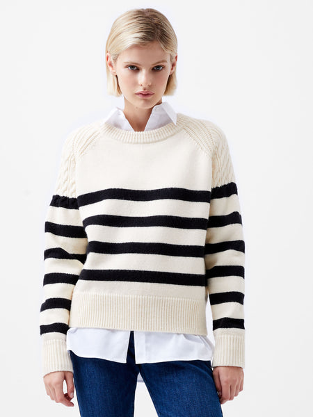 Quinley Stripe Jumper | French Connection